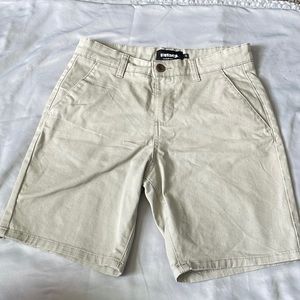 Mid-length chino shorts